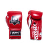 FS Mexithai Lace Up Boxing Gloves - Red