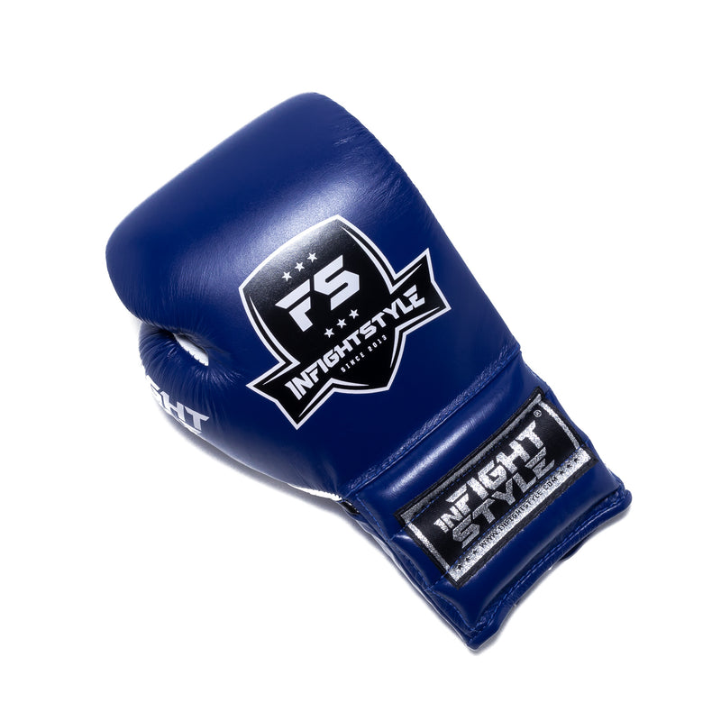 FS Mexithai Lace Up Boxing Gloves - Blue