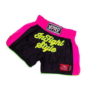 InFightStyle Sunshine Pink Retro Short