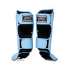 FS Pro Shinguards Leather - Tar Heel Blue