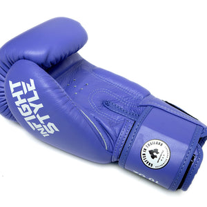 FS Classic Muay Thai Boxing Gloves - Indigo