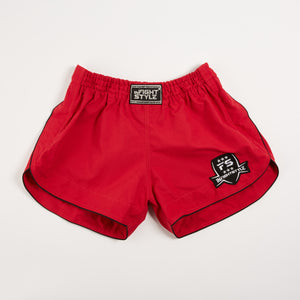 InFightStyle Training Line - Red Wine - InFightStyle Muay Thai Gear, Training Line Shorts