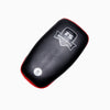 FS Curved Double Leather Kickpad - Black/Red