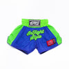 Kids Classic Nylon Retro - Blue/Neon Green