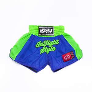 Kids Classic Nylon Retro - Blue/Neon Green