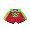 Kids Classic Nylon Retro - Red/Neon Green