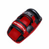 FS Curved Double Leather Kickpad - Black/Red