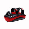 FS Curved Double Leather Kickpad - Black/Red