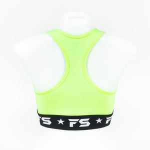 InFightStyle Performance Sports Bra - Lemon Ice - InFightStyle Muay Thai Gear, Sports Bra