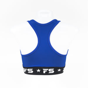 InFightStyle Performance Sports Bra - Blue - InFightStyle Muay Thai Gear, Sports Bra