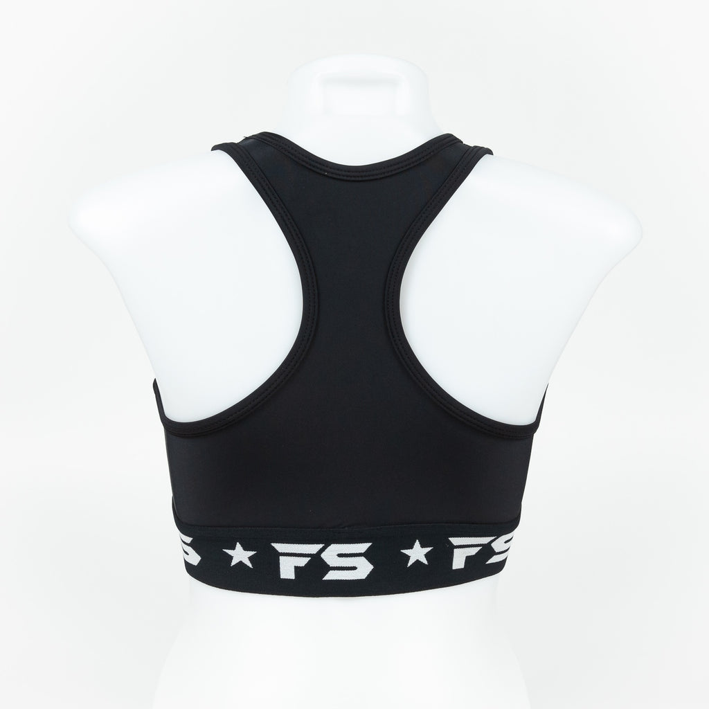 InFightStyle Performance Sports Bra - Black - InFightStyle Muay Thai Gear, Sports Bra