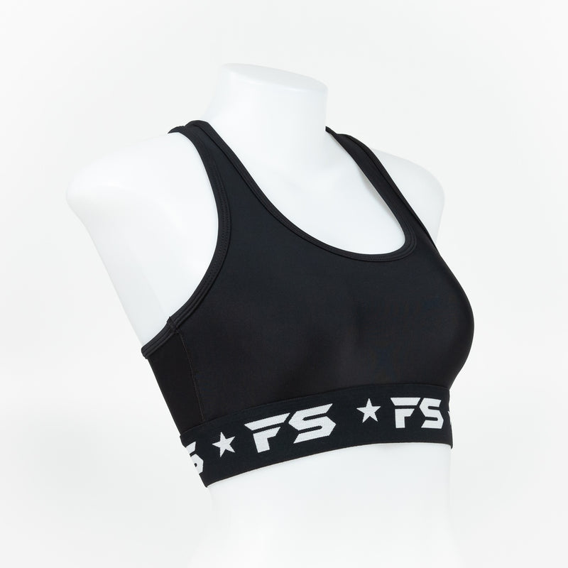 InFightStyle Performance Sports Bra - Black - InFightStyle Muay Thai Gear, Sports Bra