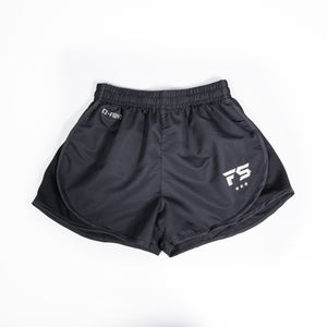 InFightStyle EZ-Fight Shorts - Black - InFightStyle Muay Thai Gear, Training Line Shorts