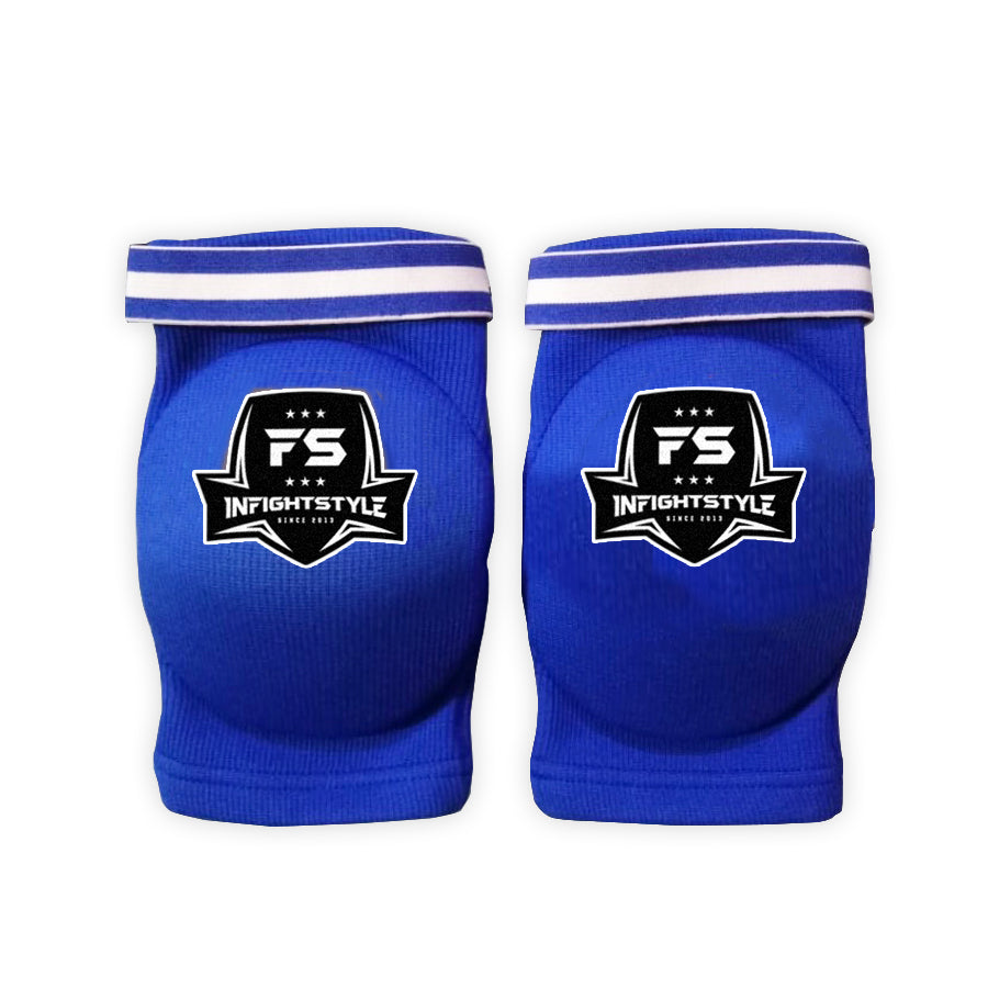 CLOTH ELASTIC ELBOW PADS | BLUE