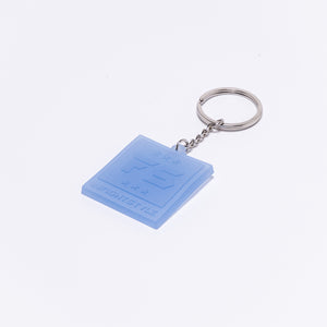 InFightStyle Rubber Keychain - Blue Ice