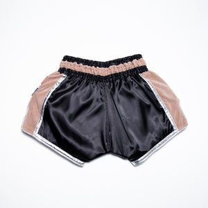 InFightStyle RT20 Retro - Taupe - InFightStyle Muay Thai Gear, Retro Shorts