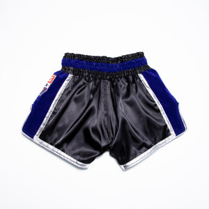 InFightStyle RT20 Retro - Blue - InFightStyle Muay Thai Gear, Retro Shorts