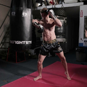 InFightStyle "Baraq" Retro Short - InFightStyle Muay Thai Gear, Retro Shorts