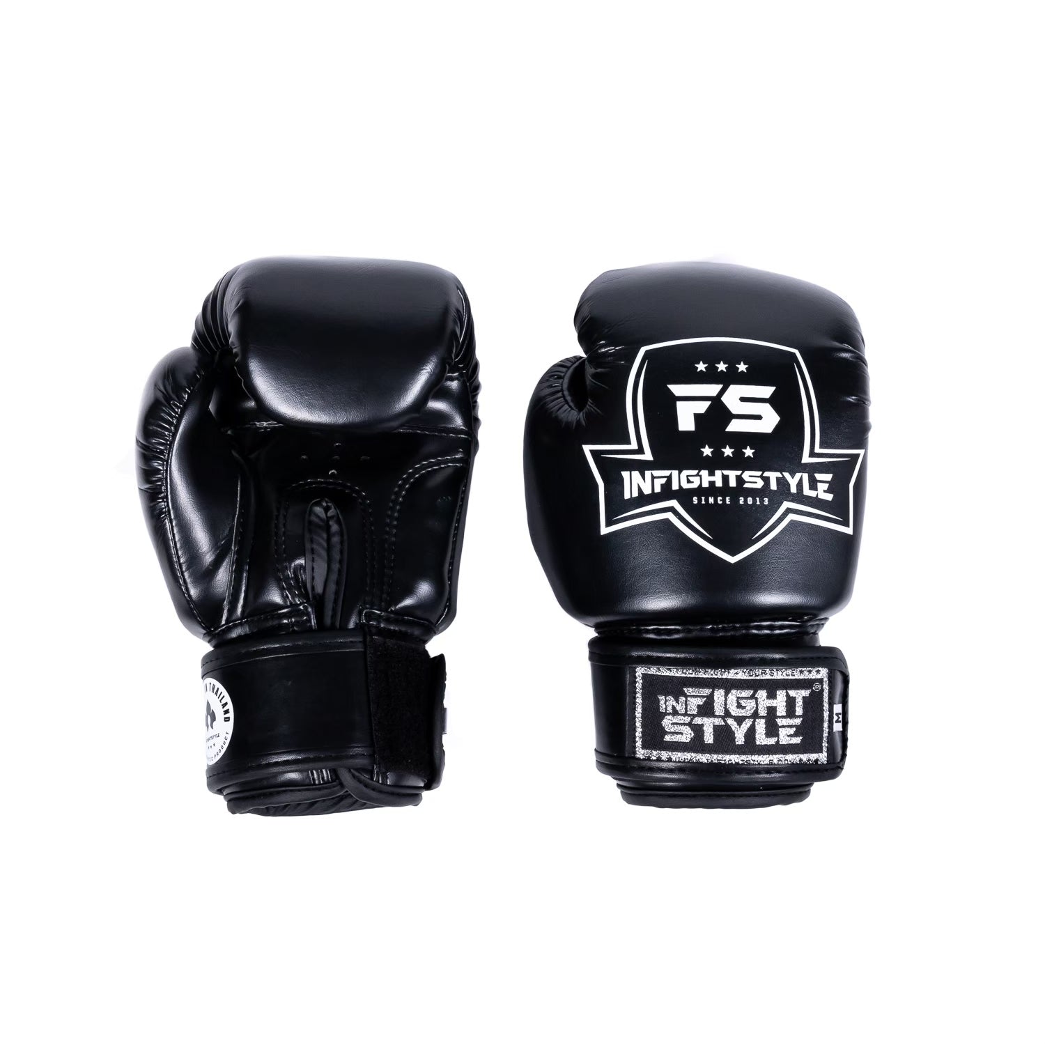 FS Classic Muay Thai Boxing Gloves Black | InFightStyle