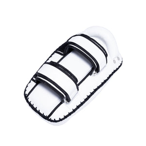 FS Curved Double Leather Kickpad - White/White