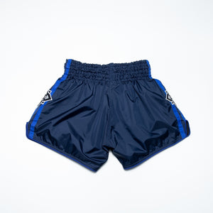 InFightStyle Nylon Lotus Retro - Navy Blue