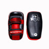 FS Curved Double Leather Kickpad - Black/Red