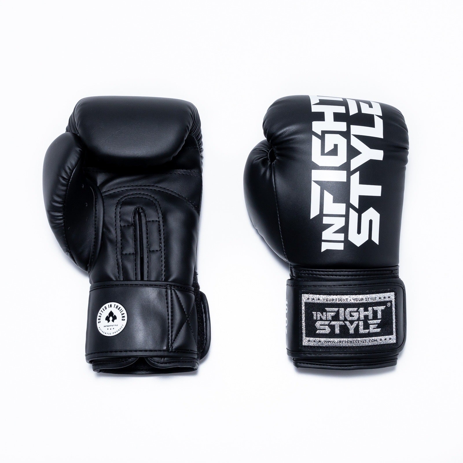 FS Classic Muay Thai Boxing Gloves Black | InFightStyle