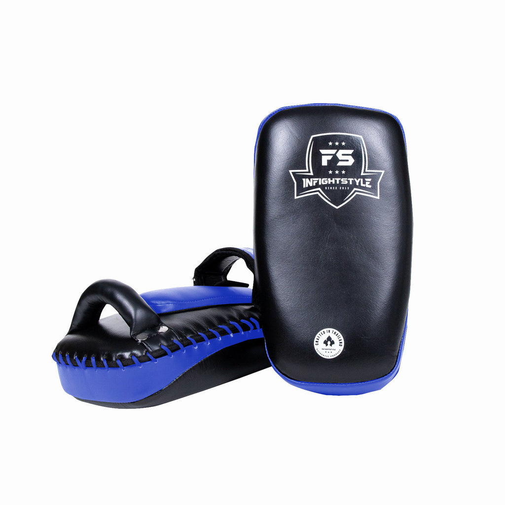 FS Single Strap Leather Kickpad - Black/Blue