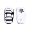 FS Curved Double Leather Kickpad - White/White