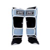 Pro Shinguards Semi - Pastel Blue/White Trim