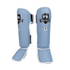 Pro Shinguards Semi - Pastel Blue/White Trim