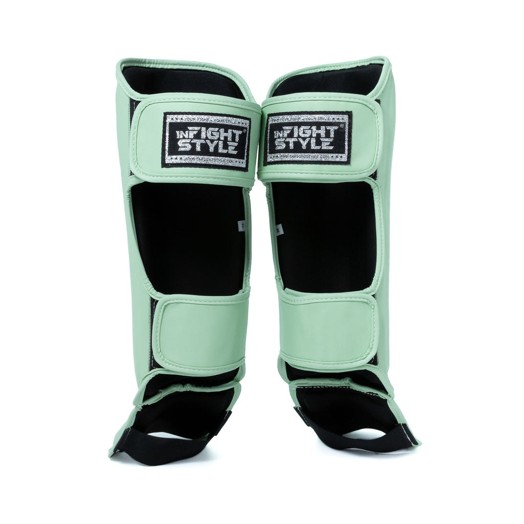 Pro Shinguards Semi - Pale Green